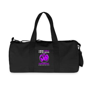 Sarcoidosis Nurse - Recycled Canvas Sports Bag by Stanley/Stella - black - Front