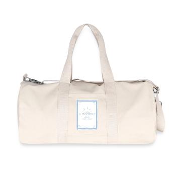 Citation de fleurs - Sac de sport en toile recyclée Stanley/Stella - blanc naturel - Devant