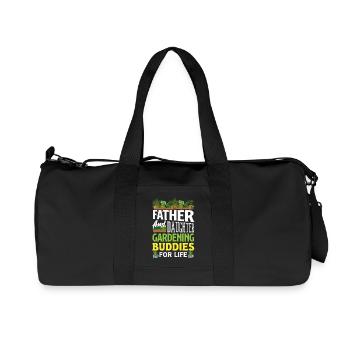 Garden & Plant Lovers Gifts - Recycled Canvas Sports Bag by Stanley/Stella - black - Front