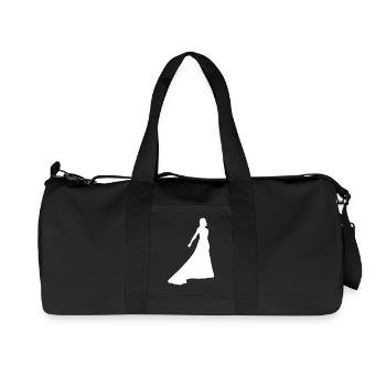 Wedding - Recycled Canvas Sports Bag by Stanley/Stella - black - Front