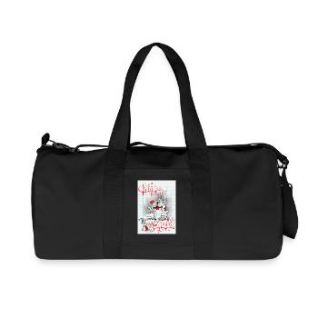 Graffiti Monster Music Tape - Recycled Canvas Sports Bag by Stanley/Stella - black - Front