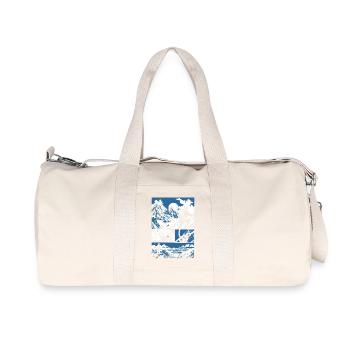 Climb Mountain Adventure - Recycelte Canvas-Sporttasche von Stanley/Stella - Naturweiß - Vorne