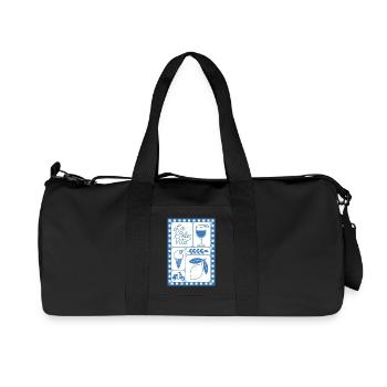 Dolce Vita - Recycelte Canvas-Sporttasche von Stanley/Stella - Schwarz - Vorne
