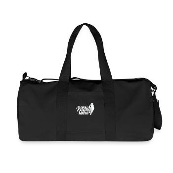 Fière rugby maman joueur de football - Sac de sport en toile recyclée Stanley/Stella - noir - Devant