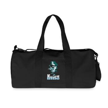 Blauer Jazz Flex - Recycelte Canvas-Sporttasche von Stanley/Stella - Schwarz - Vorne