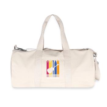 live for a passion guitar - Recycled Canvas Sports Bag by Stanley/Stella - natural - Front
