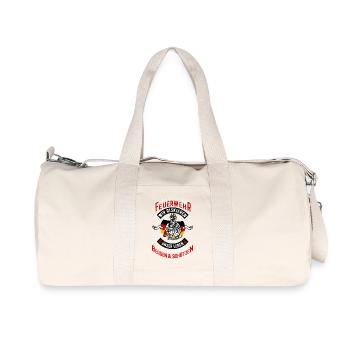 Volunteer firefighter firefighter - Recycled Canvas Sports Bag by Stanley/Stella - natural - Front