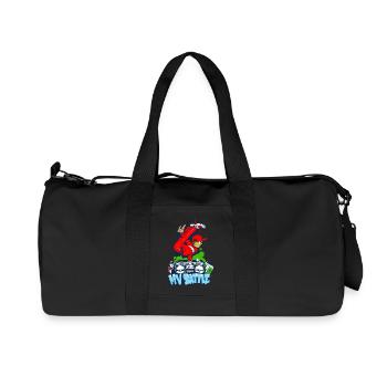 Breakdance B-Boy Streetdance Design Hip Hop Danse - Sac de sport en toile recyclée Stanley/Stella - noir - Devant