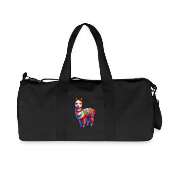 Alpaca - Recycled Canvas Sports Bag by Stanley/Stella - black - Front