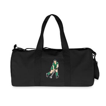 Hockey Femme - Sac de sport en toile recyclée Stanley/Stella - noir - Devant
