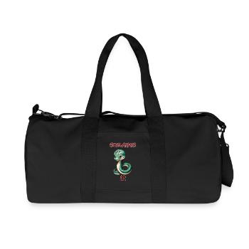 Serpent - Astrologie Chinoise - Sac de sport en toile recyclée Stanley/Stella - noir - Devant