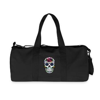 Kosmischer Schädel - Recycelte Canvas-Sporttasche von Stanley/Stella - Schwarz - Vorne