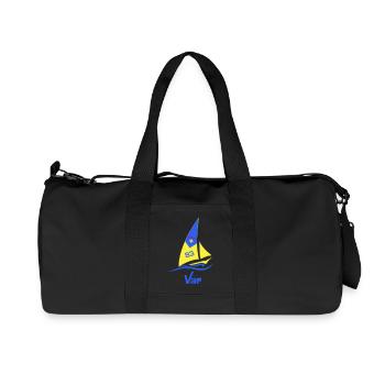 Sailboat Var 83 - Recycled Canvas Sports Bag by Stanley/Stella - black - Front