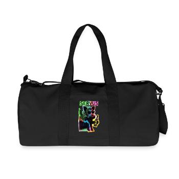 Cool Alpine Wild Boar - Recycled Canvas Sports Bag by Stanley/Stella - black - Front