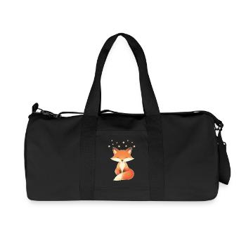 Fox Stars - Recycled Canvas Sports Bag by Stanley/Stella - black - Front