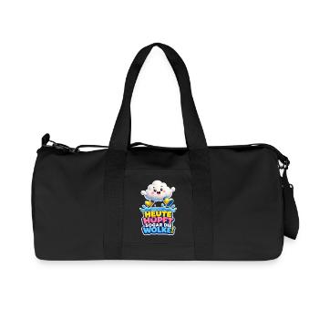 Nuages sautent aujourd’hui même la pluie de nuages Humour - Sac de sport en toile recyclée Stanley/Stella - noir - Devant