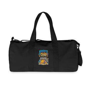 Knight Bowling Neon Lane - Recycled Canvas Sports Bag by Stanley/Stella - black - Front