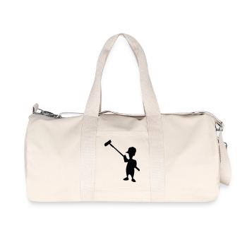maler - malermeister - Recycelte Canvas-Sporttasche von Stanley/Stella - Naturweiß - Vorne
