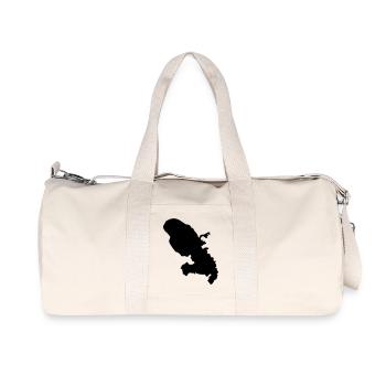 martinique - Sac de sport en toile recyclée Stanley/Stella - blanc naturel - Devant
