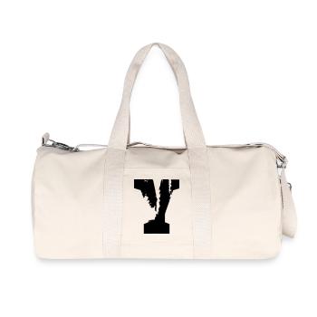 Y - Buchstabe - Recycelte Canvas-Sporttasche von Stanley/Stella - Naturweiß - Vorne