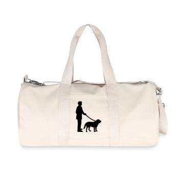 Dog walk - Recycled Canvas Sports Bag by Stanley/Stella - natural - Front