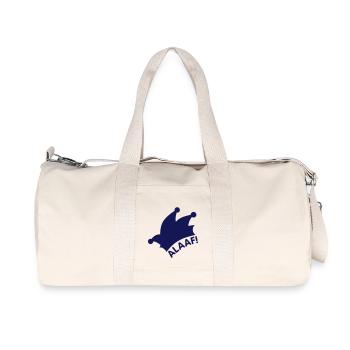Alaaf / Fasching / Narrenkappe - Recycelte Canvas-Sporttasche von Stanley/Stella - Naturweiß - Vorne
