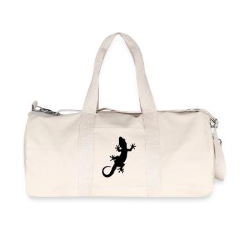 Gecko - Recycelte Canvas-Sporttasche von Stanley/Stella - Naturweiß - Vorne