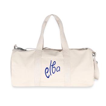 Elba - Recycled Canvas Sports Bag by Stanley/Stella - natural - Front