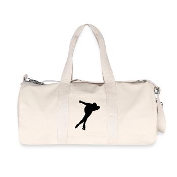 skating - Recycled Canvas Sports Bag by Stanley/Stella - natural - Front