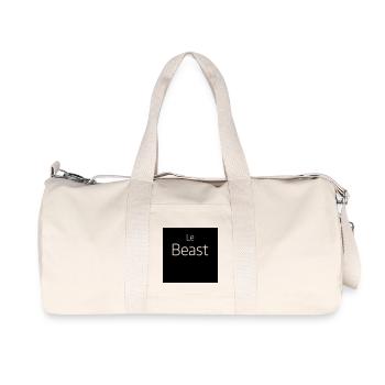 Le respiration la bête instruction de type bête - Sac de sport en toile recyclée Stanley/Stella - blanc naturel - Devant