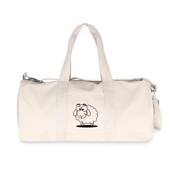 Sheep - © roil - Sac de sport en toile recyclée Stanley/Stella - blanc naturel - Devant