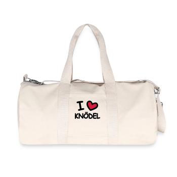 I Love Dumplings - Recycled Canvas Sports Bag by Stanley/Stella - natural - Front