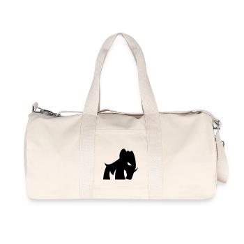 little Mammoth - Recycelte Canvas-Sporttasche von Stanley/Stella - Naturweiß - Vorne