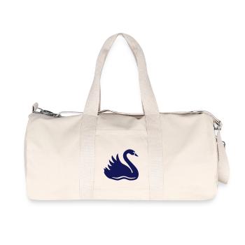 Schatten schwan 1 Farb Vektor - Recycled Canvas Sports Bag by Stanley/Stella - natural - Front