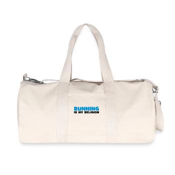 courir - Sac de sport en toile recyclée Stanley/Stella - blanc naturel - Devant