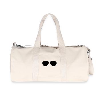 lunettes de soleil - Sac de sport en toile recyclée Stanley/Stella - blanc naturel - Devant