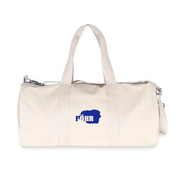 Föhr (ID: 002006) - Recycelte Canvas-Sporttasche von Stanley/Stella - Naturweiß - Vorne
