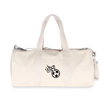 Football américain - Sac de sport en toile recyclée Stanley/Stella - blanc naturel - Devant