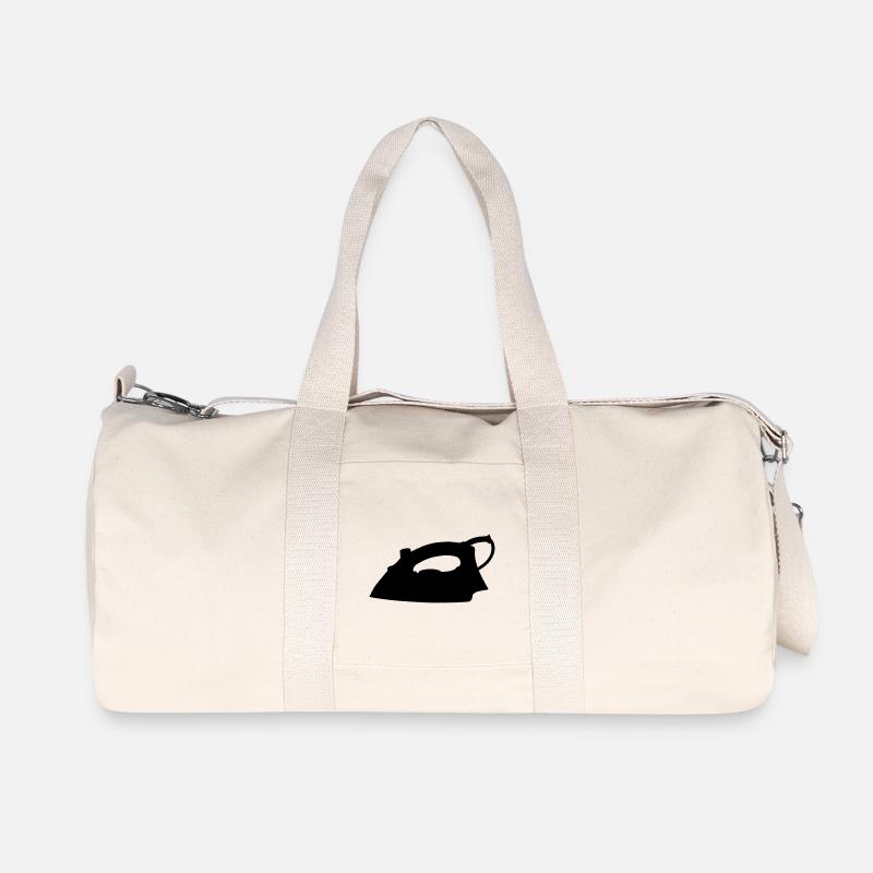 Bügeleisen - Recycelte Canvas-Sporttasche von Stanley/Stella - Naturweiß
