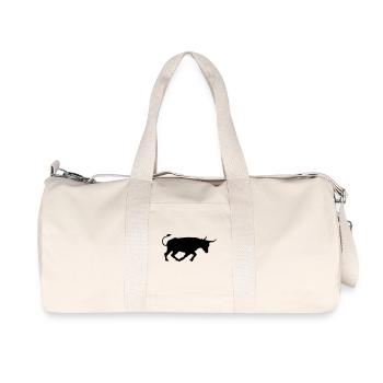 taureau de combat andalousie espagnol basque bull - Sac de sport en toile recyclée Stanley/Stella - blanc naturel - Devant