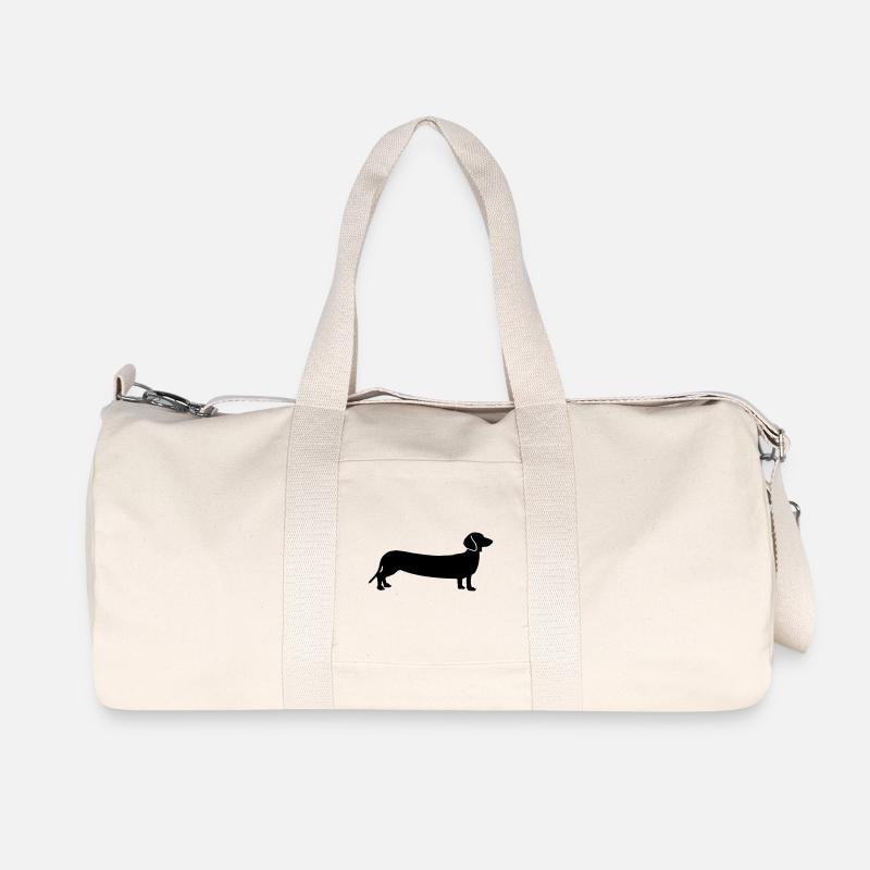 hunde - Recycelte Canvas-Sporttasche von Stanley/Stella - Naturweiß