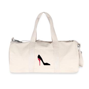 high_heels_2 - Recycled Canvas Sports Bag by Stanley/Stella - natural - Front