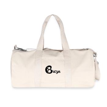 Brezn - Recycelte Canvas-Sporttasche von Stanley/Stella - Naturweiß - Vorne