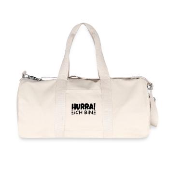 Hurray, I am (to add) - Recycled Canvas Sports Bag by Stanley/Stella - natural - Front