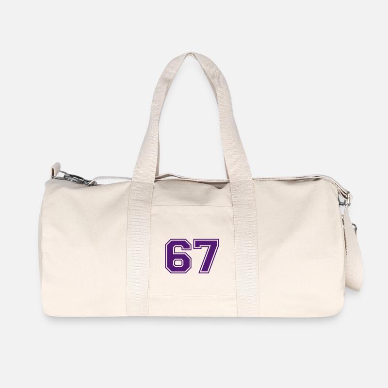 67 - Recycelte Canvas-Sporttasche von Stanley/Stella - Naturweiß
