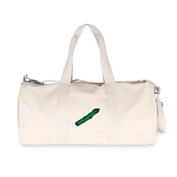 Asperges vertes - Sac de sport en toile recyclée Stanley/Stella - blanc naturel - Devant