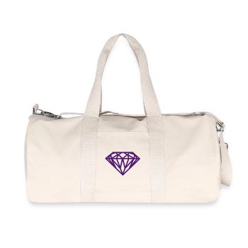 Diamant - Recycelte Canvas-Sporttasche von Stanley/Stella - Naturweiß - Vorne