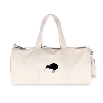 kiwibird neuseeland - Recycelte Canvas-Sporttasche von Stanley/Stella - Naturweiß - Vorne
