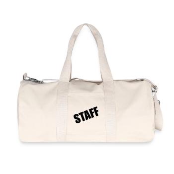 Staff - Recycled Canvas Sports Bag by Stanley/Stella - natural - Front