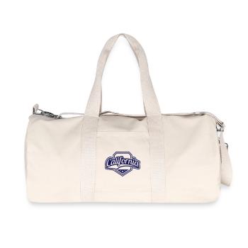 california_gy1 - Recycelte Canvas-Sporttasche von Stanley/Stella - Naturweiß - Vorne